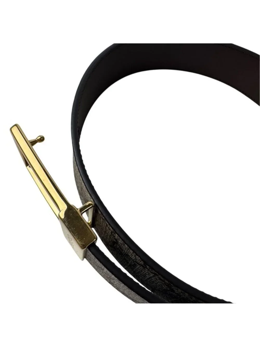 Gucci Belt GG Supreme Rectangle Buckle